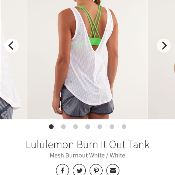 Lululemon tank burnt it out tank size 10 NWT - Picture 2 of 8